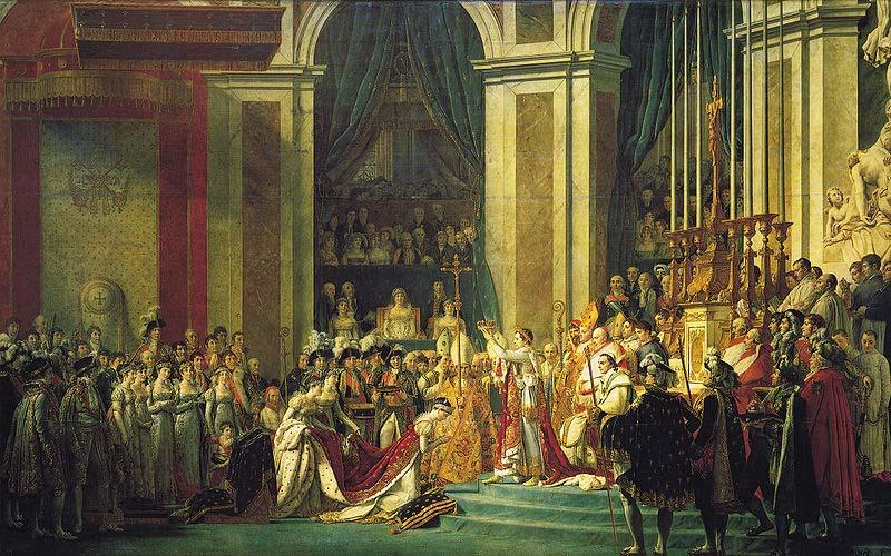 Jacques-Louis David The Coronation of Napoleon